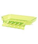 Colourful Suction Cup Drainage Soap Box(Green)
