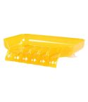 Colourful Suction Cup Drainage Soap Box(Orange)
