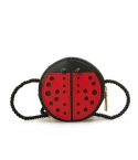 Baby Girls Tassel Purse handbag Kids Cross-body shoulder bag Gifts Cartoon Animals Bag(Ladybug)