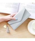 Long Wallet Women Purses Tassel Fashion Coin Purse Card Holder Wallets Female Clutch PU Leather Wallet(Light grey)