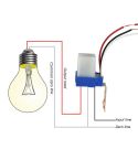 Automatic Switch Sensor Switch Photocell Street Light Switch Control(24V)