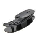Portable Metal Key Storage Clip with Aluminum Alloy Back Clip(Black)