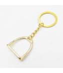 2 PCS Stable Keychain Alloy Jewelry Pendant Smooth Alloy Pendant(Gold)