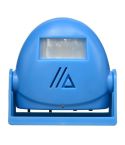 Wireless Intelligent Doorbell Infrared Motion Sensor Voice Prompter Warning Door Bell Alarm(Blue)