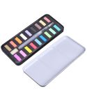 Solid Watercolor Paint Set Portable Drawing Acrylic Art Painting Supplies(18 colors)
