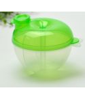 Baby Milk Powder Formula Dispenser Food Container Storage Feeding Box 3 Layer Leakproof Travel Storage Box for Kids Toddler(Green)