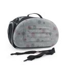 Portable Cats Handbag Foldable Travel Bag Puppy Carrying Mesh Shoulder Pet Bags( Gray)