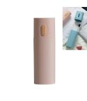 Travel Toothbrush Box Couple Toothpaste Storage Box Mouthwash Cup(Pink)