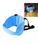Child Car Seat Head Support Comfortable Safe Sleep Solution Pillows Neck Travel Stroller Soft Cushion(Blue)