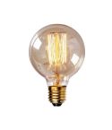 E27 40W Retro Edison Light Bulb Filament Vintage Ampoule Incandescent Bulb, AC 220V(G80 Filament)