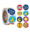 Children Toy Reward Stickers Office Stationery Decoration Label Sealing Sticker, Size: 2.5cm / 1inch(A-111)