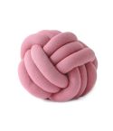 Hand-Made Knotted Ball Pillow, Size: Diameter: 25~30cm(Skin Powder)