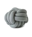Hand-Made Knotted Ball Pillow, Size: Diameter: 25~30cm(Dark Gray)