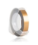 CIDY 9mm 3D Embossed Manual Label Tape, Suitable Label Machine DYMO1610 / Motex1540 Sticker Printer(Champagne Gold 3D-CG25)