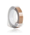 CIDY 9mm 3D Embossed Manual Label Tape, Suitable Label Machine DYMO1610 / Motex1540 Sticker Printer(Wood Color 3D-W25)