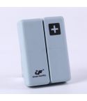 Folding Portable Sealed and Dispensing Small Pill Box(Blue)