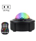 10W Mini Laser Light Magic Ball Projector Light Sound Control Flash Stage Light(US Plug)