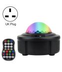 10W Mini Laser Light Magic Ball Projector Light Sound Control Flash Stage Light(UK Plug)