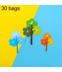 30 Bags Forest Tree Cake Insert Card Flag Insert Baking Decoration Birthday Cake Card Insert Cake Decoration(CP-490)