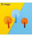30 Bags Forest Tree Cake Insert Card Flag Insert Baking Decoration Birthday Cake Card Insert Cake Decoration(CP-491)