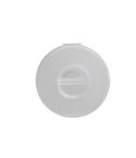 Round Data Cable Storage Box Earphone Storage Collection Box(Transparent)