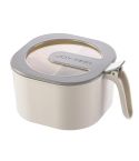 Kitchen Transparent Visible Seasoning Jar Household Seasoning Bottle Set(Gray)