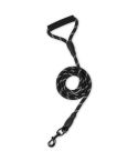 Pet Reflective Leash Medium & Large Dog Walking Supplies(Black)