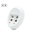 9V L-ion Rechargeable Battery 6F22 9V Lithium Batteries Charger(US Plug)