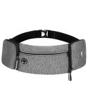 7 inch Outdoor Mountaineering Waist Bag Running Fitness Water Bottle Large Capacity Storage Bag(Gray)
