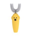 U-Shaped Children Ultrasonic Electric Toothbrush Disinfection And Drying Dmart Toothbrush(Yellow)