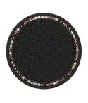 Car Universal Diamond Honeycomb Water Coaster Car Anti-Slip Mat(Black Purple Diamond)