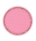 Car Universal Diamond Honeycomb Water Coaster Car Anti-Slip Mat(Pink White Diamond)