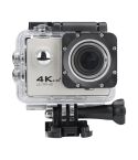 WIFI Waterproof Action Camera Cycling 4K camera Ultra Diving  60PFS kamera Helmet bicycle Cam underwater Sports 1080P Camera(Silver Grey)
