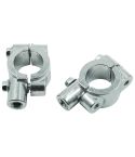 6 PCS Motorcycle Modification Accessories Handlebar Mirror Holder(M10 25mm Silver)