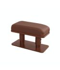 Car Arm Handle Seat Left Hand Elbow Tray Universal Leather Increasing Pad Central Armrest Box(Brown)