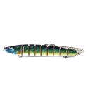 HENGJIA Multi-Segment Fish Bait Fake Fish Bait Luya Loach Bait(2 14cm 21.4g)