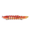 HENGJIA Multi-Segment Fish Bait Fake Fish Bait Luya Loach Bait(5 10cm 10g)