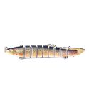 HENGJIA Multi-Segment Fish Bait Fake Fish Bait Luya Loach Bait(8 10cm 10g)