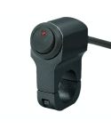 Motorcycle Aluminum Alloy Modified Handle Switch With Indicator Spotlights Fog Lights Headlights Power-Off Switch(Black)