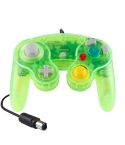 5 PCS Single Point Vibrating Controller Wired Game Controller For Nintendo NGC(Water Green)