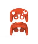 2 PCS Game Single Point Handle Shell Replacement Shell Handle Repair Parts For Nintendo NGC(Orange)