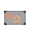 J5047 Car Sunshade Transmissions Mesh Window Shade Stretch Adjustable Size Side Window Sunscreen Insulation Board(Lion)