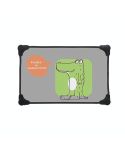J5047 Car Sunshade Transmissions Mesh Window Shade Stretch Adjustable Size Side Window Sunscreen Insulation Board(Crocodile)