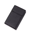 PU Leather Business Portable Cigarette Case(Black)
