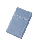 PU Leather Business Portable Cigarette Case(Light Blue)