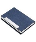 Stainless Steel Business Card Holder(Blue)