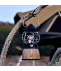 Wild Land Outdoor Camping Lighting Multifunctional LED Retro Portable Atmosphere Light(Black)