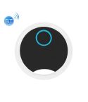 2 PCS S8 Round Bluetooth Anti-Lost Device Key Luggage Tracking Device Two-Way Alarm(Black)