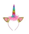 Cartoon Headband Children Birthday Festival Party Hair Accessories(Colorful 1)