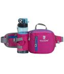 Tanluhu FK389 Outdoor Sports Waist Bag Multi-Purpose Running Water Bottle Bag Riding Carrying Case, Size: 2L(Pink)